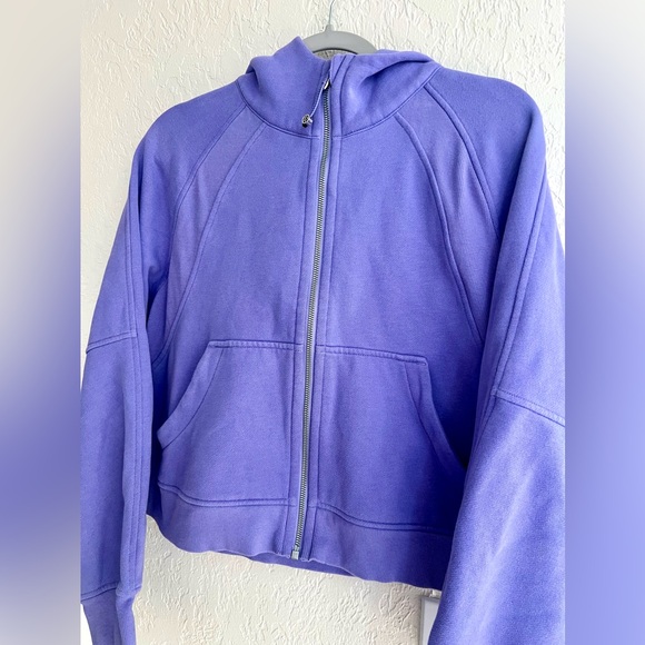 Lululemon Women's Purple Scuba Oversized Full-zip Hoodie M/L - Picture 3 of 8